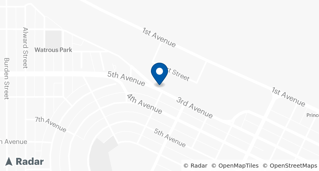 Map of Dairy Queen Location:: 1924 3rd Ave, Prince George, BC, V2M 1G7